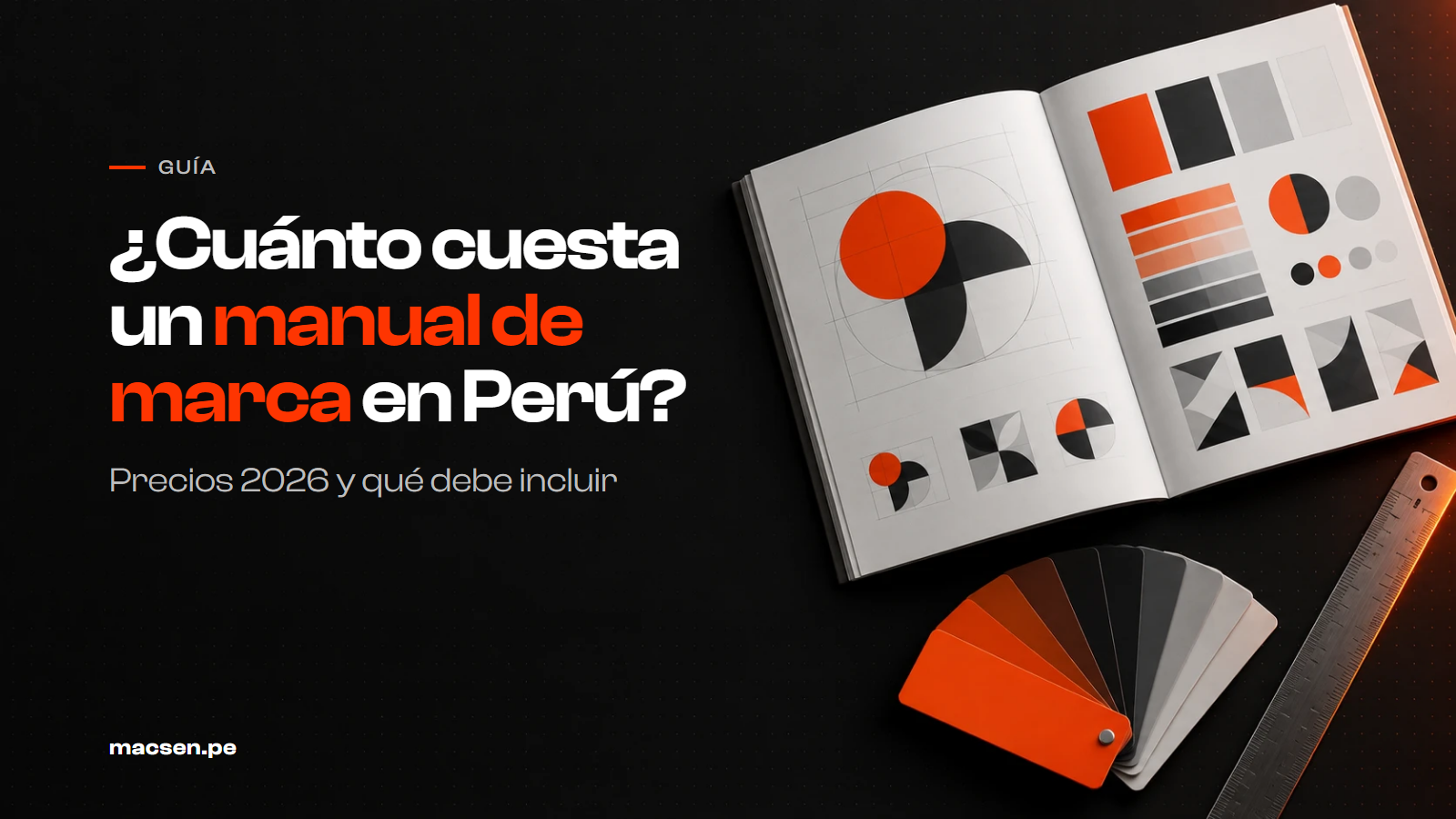 ¿Cuánto cuesta un manual de marca en Perú? Precios 2026