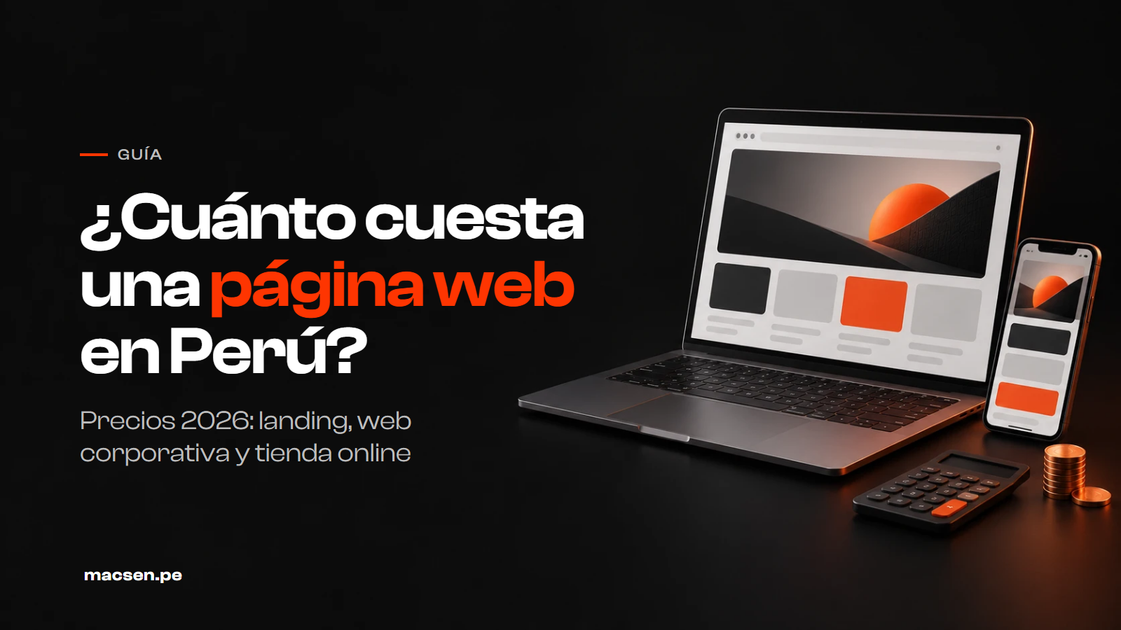 ¿Cuánto cuesta una página web en Perú? Precios 2026
