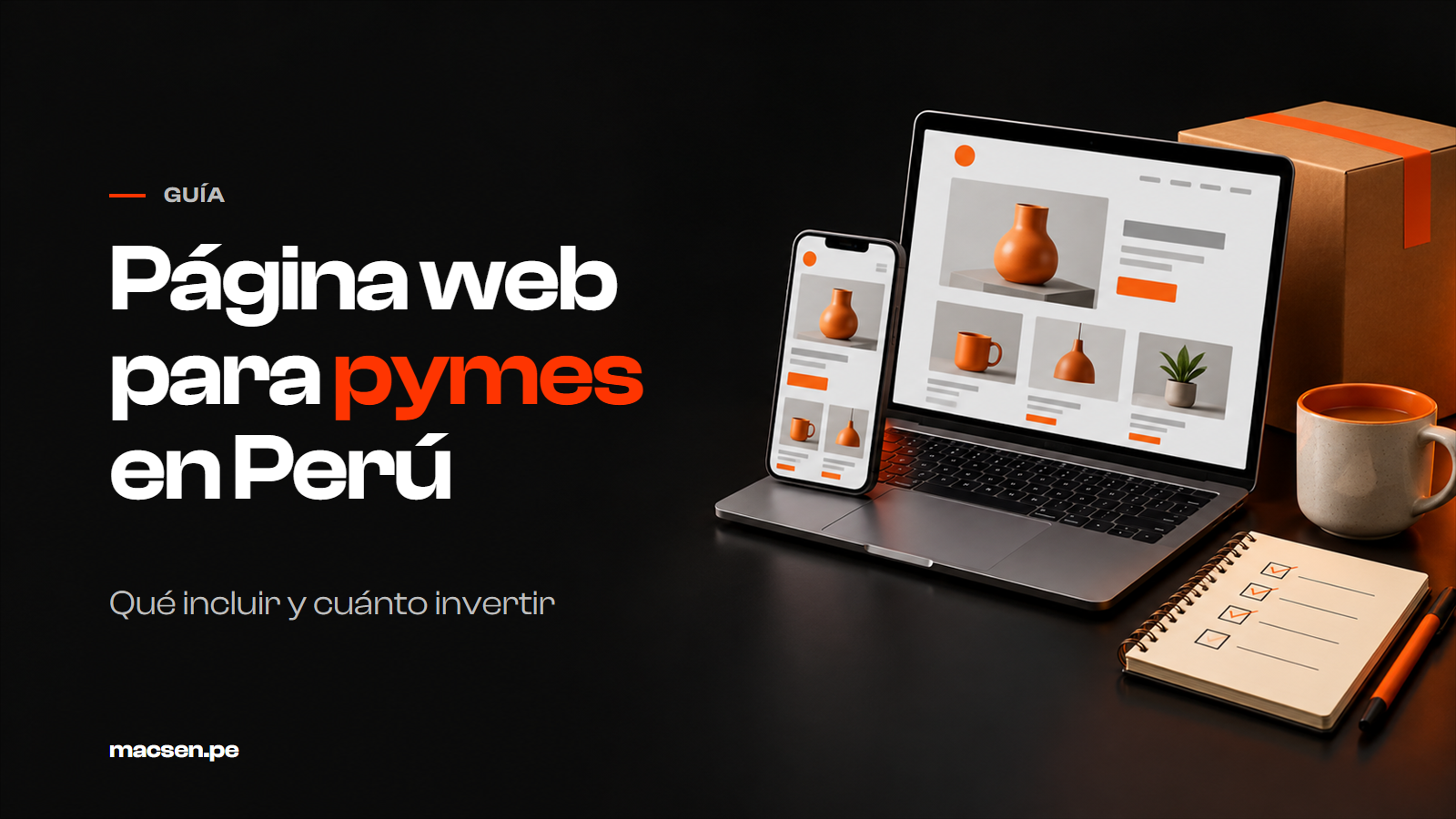 Página web para pymes en Perú: qué incluir y cuánto invertir